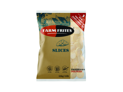 Šaldyti bulvių griežinėliai FARM FRITES, 2,5 kg
