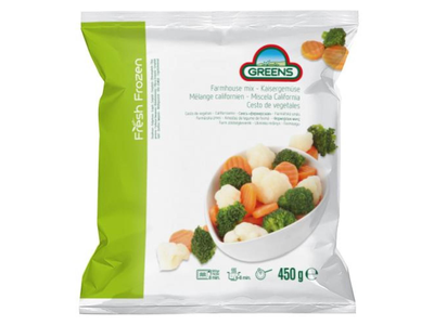 Šaldytas daržovių mišinys GREENS, Farmhouse mix, 450 g