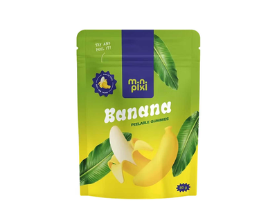 Guminukai MINIPIXI PEELABLE GUMMIES BANANA, 90g