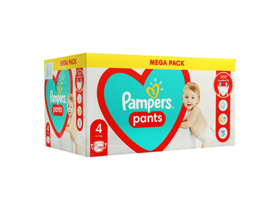 Saus.-keln.PAMPERS MB (4),9-14kg,108vnt.