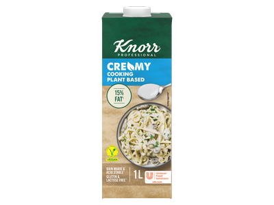 Veganiškas augalinis kremas , KNOR Professional,15%, 1 kg