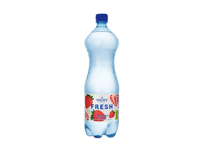 Negazuotas braškių skonio gėrimas VICHY VIVA FRESH, 1,5 l