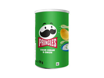 Užkandis PRINGLES SOUR CREAM & ONION, 70g