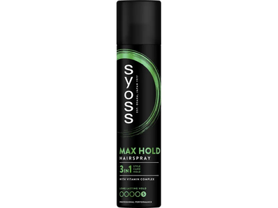 Plaukų lakas SYOSS Max Hold, 300 ml