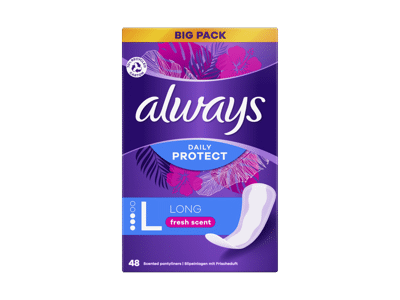 Higieniniai įklotai ALWAYS Long, Fresh Scent, 48 vnt.