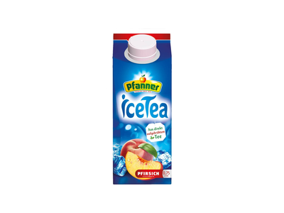 Persikų skon.juod.arbat.gėrim. PFANNER, 0,75l