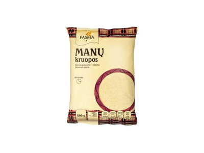 Manų kruopos fas.800 g