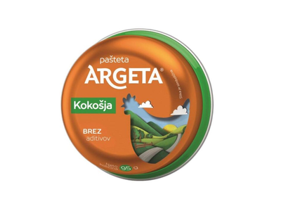 Paštetas ARGETA vištienos, 95 g