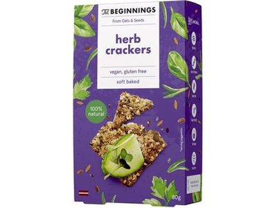 Sėklų krekeriai su svogūnais, 80 g
