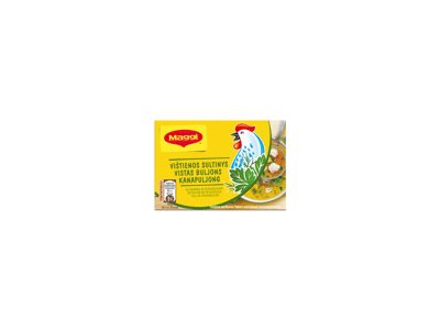 Vištienos sultinio kubeliai MAGGI su petražolėmis ir krapais, 80 g