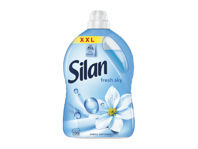 Skalbinių minkštiklis "SILAN Fresh Sky" 130sk. (2.86L)