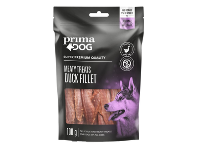 Šunų skanėstas PRIMADOG (antienos filė), 100 g