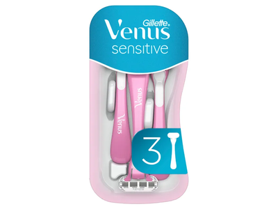 Vienkartiniai skustuvai VENUS Sensitive, 3vnt.