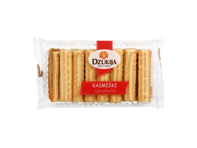 DZŪKIJOS KAIMIŠKI sausainiai su sviestu, 255 g