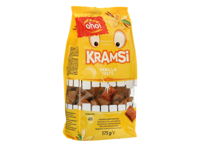 Sausi pusryčiai OHO KRAMSI VANILLA, 175 g