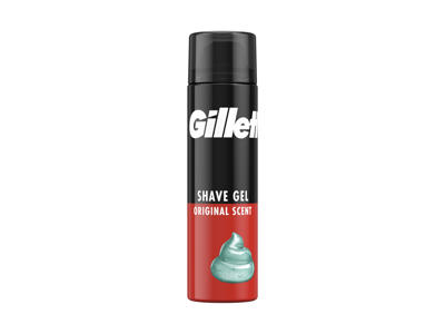 Vyriškas skutimosi gelis GILLETTE ORIGINAL, 200 ml