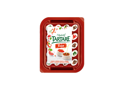 Varškės sūrio užkandis "Tartare l'Aperitif Italie", 100 g