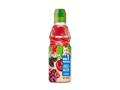 Obuolių, vyn., vyšnių, j.serb.nektaras KUBUŠ BABY (12+ mėn.), 300 ml