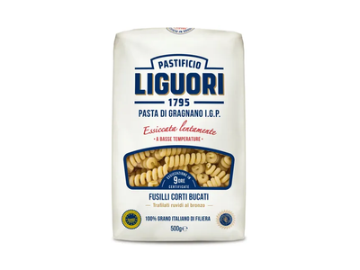 LIGUORI kietagrūdžiai itališki makaronai Fusilli corti Bucati, 500 g