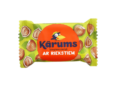 Varškės sūrelis su riešutais KARUMS, 45 g