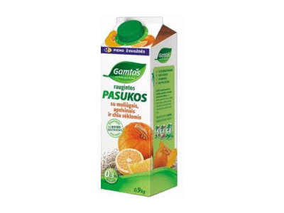 Raug. GAMTOS pasukos su moliūg., apels., šalav., 0,3 % rieb., 900 g