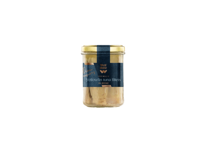 Gelsvauodegių tunų filė sūryme WELL DONE PREMIUM, 190 g