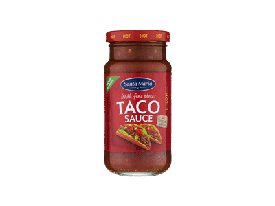 Aštrusis pomidorų padažas SANTA MARIA TEX MEX TACO, 230 g