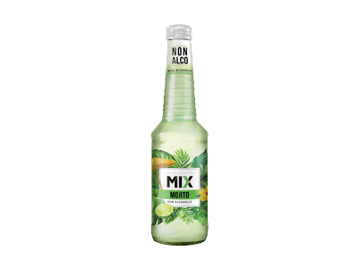 Gazuotas nealkoholinis kokteilis MIX MOJITO, 330 ml	