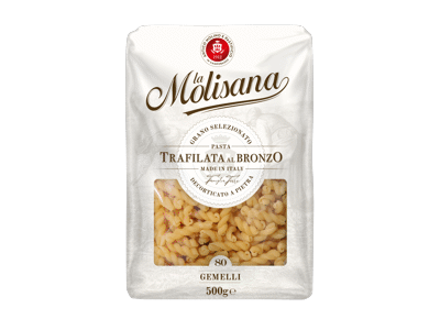 Makaronai GEMELLI LAMOLISANA Nr. 80, 500 g