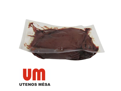 Atvėsintos kiaulių kepenys, ~1 kg UTENOS MĖSA