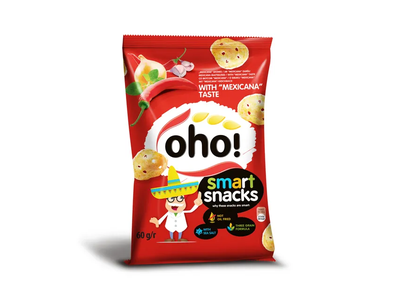 Bulvių traškučiai OHO! MEXICANA, 60 g