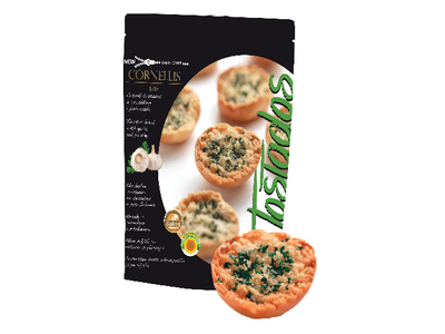 Tostados Skrebučiai Su česnakais ir petražolėmis, 150g