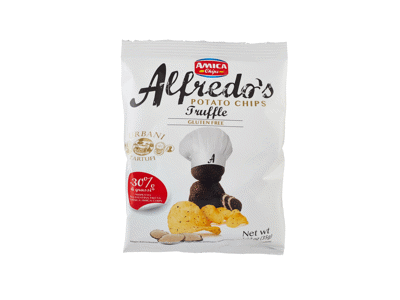 Traškučiai ALFREDO'S KETTLE, trumų skonio, 100 g