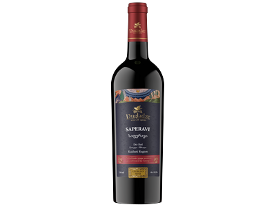 Vynas, DUGLADZE, Saperavi, sausas, raudonas, 12,5%, 0,75l