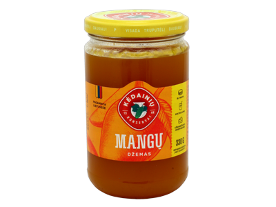Džemas KĖDAINIŲ mangų skonio, 330 g
