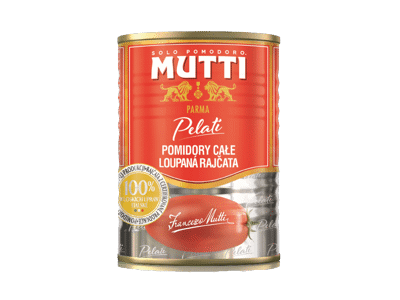 Lupti pomidorai MUTTI, 400 g