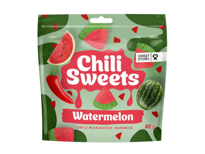 Guminukai CHILI SWEETS, arbūzų skonio, 85 g
