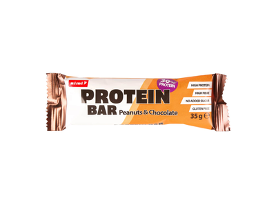 Baltym. baton. PEANUTS & CHOCOLATE RIMI, 35 g