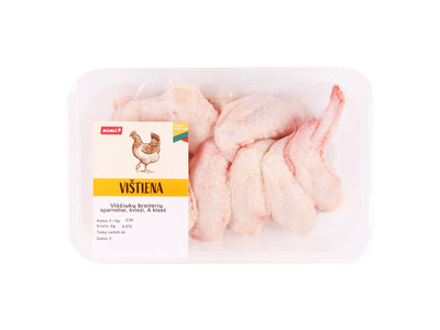 Viščiukų broilerių sparneliai RIMI, A, 1kg
