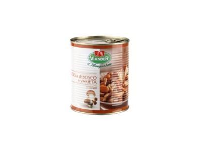 Marinuoti grybai VIANDER, keturių rūšių, 800g/640g