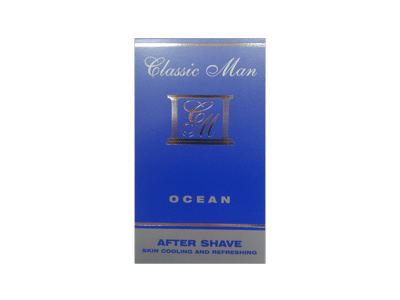 Kvapnusis vanduo CLASSIC MAN OCEAN po skutimosi, 100 ml