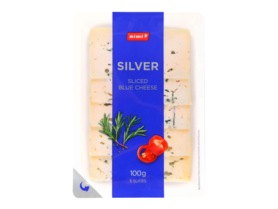 Mėl. pelėsin. sūris SILVER RIMI, 50 %, 100 g