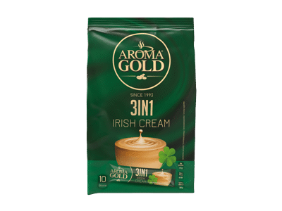 Kavos gėrimas AROMA GOLD 3IN1, airiško kremo skonio, 170 g