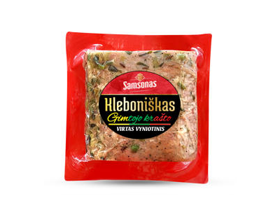 Virtas KLEBONIŠKAS kiaulienos vyniotinis, a. r., 330 g
