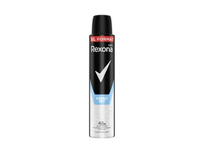 Vyriškas purškiamasis dezodorantas REXONA COBALT DRY, 200 ml	