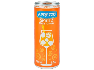 Alkoholinis kokteilis APREZZO Spritz 10% 250 ml
