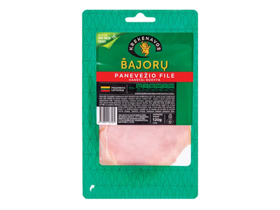 Karštai rūkyta Bajorų Panevėžio file griežinėliais dujose 120g