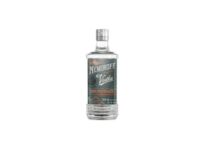 Degtinė NEMIROFF ORIGINAL, 40 %, 500 ml