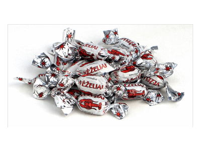 Saldainiai PERGALĖ VĖŽELIAI, 1 kg