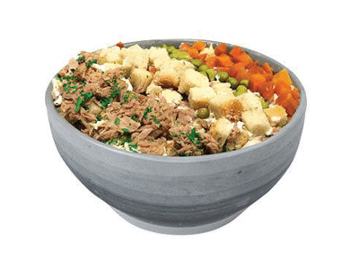 Sluoksniuotos lašišų ir tunų salotos, 1 kg
